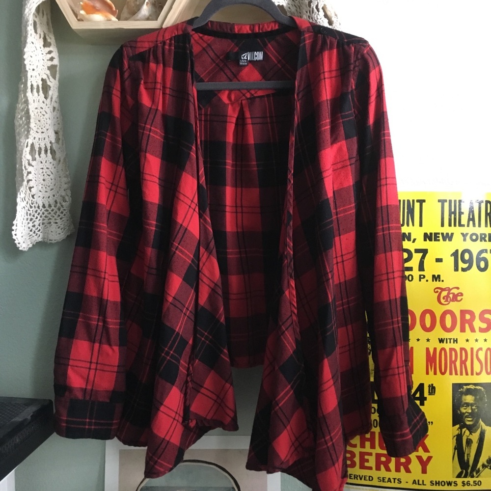 VOLCOM flannel